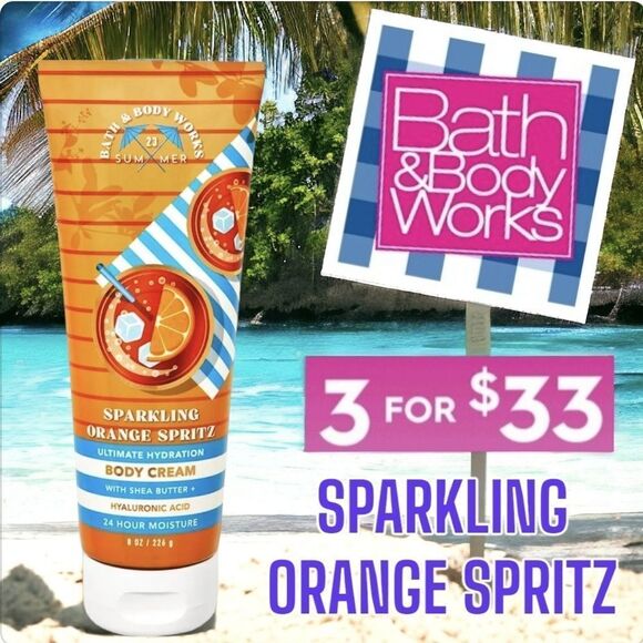 Sparkling Orange Spritz Ulimate Hydration Body Cream from Bath and Body Works - Picture 1 of 5